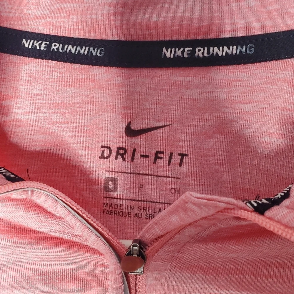 Nike Pink Half-Zip Pullover